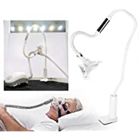 Los mejores  - Soporte de manguera CPAP accesorios de ventilador Soporte de manguera CPAP respiración Conjunto de soporte de fijación…